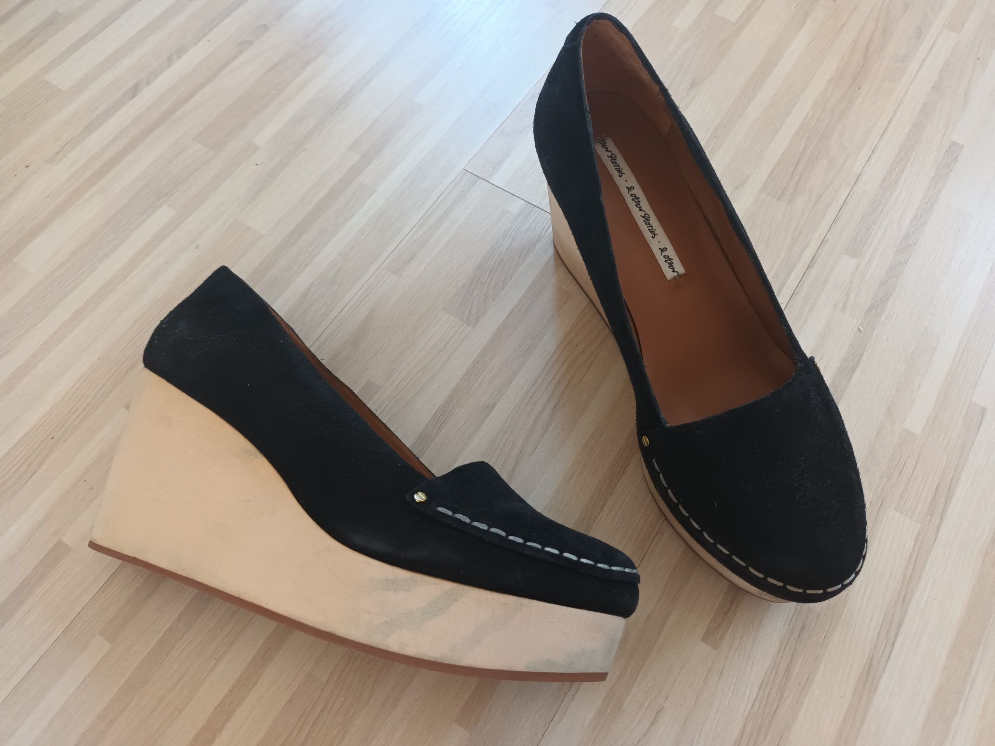 Pantofi piele întoarsă exterior piele naturala interior 37