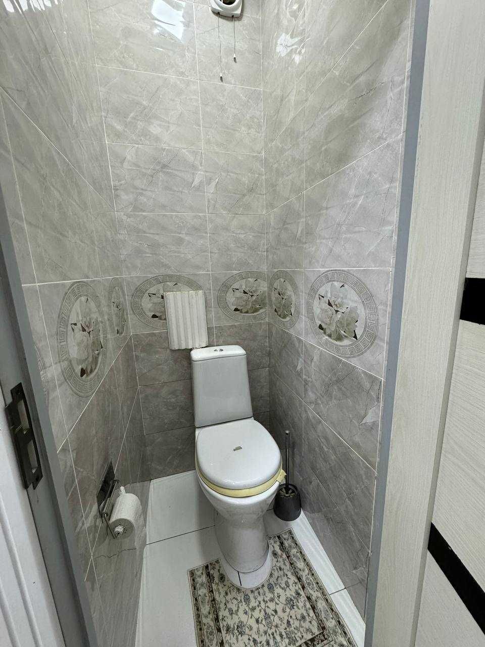 чиланзар 6  2/1/4,  евроремонт, мебель техника, 47м2, балкон 1,5х3