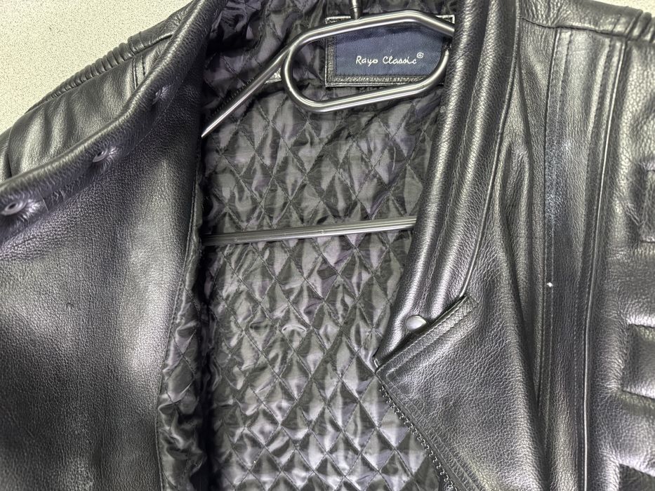 Кожено яке за мотор XL