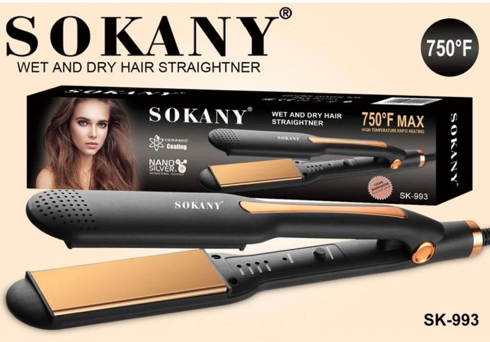 Утюжок для волос SOKANY