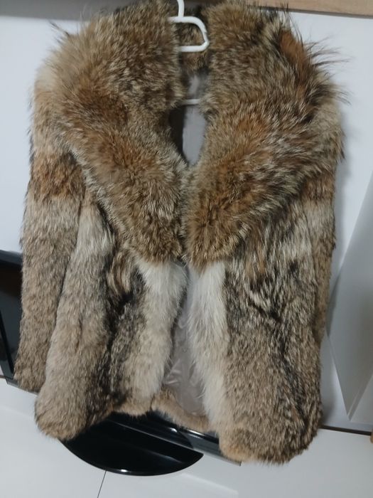 Blana de vulpe naturala.