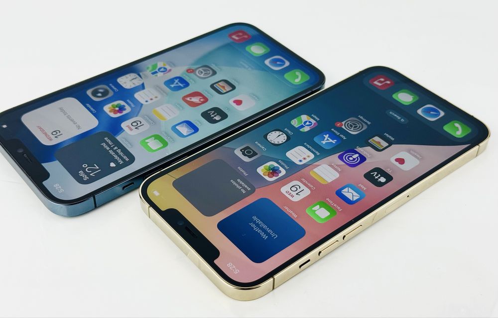 Apple iPhone 12 Pro Max 128GB Blue / Gold 100% Battery! Гаранция!