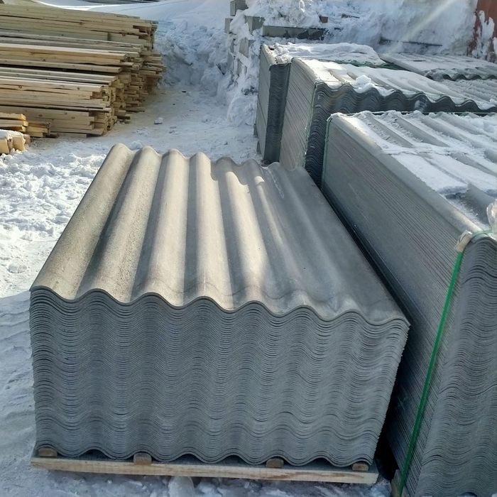 Шифер 8 волновой асбестовая в