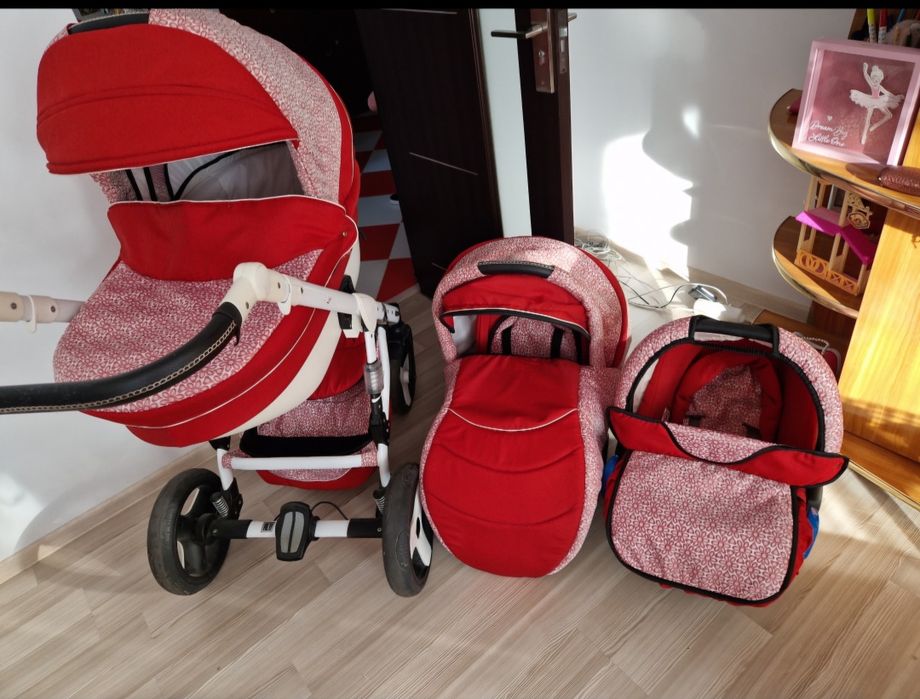 Carucior 3in1 ,scoica ,parte sport , landou