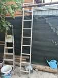 Scară din aluminiu, fixă, 9 trepte