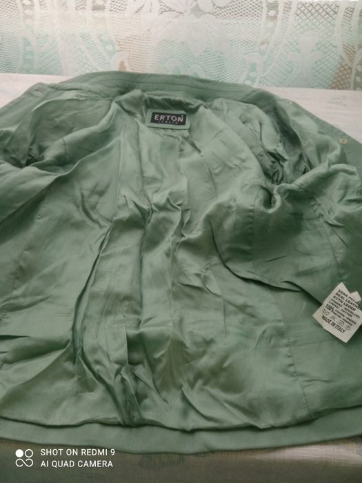 GEACĂ de piele,de damă, originală de la ERTON.Made in ITALY.