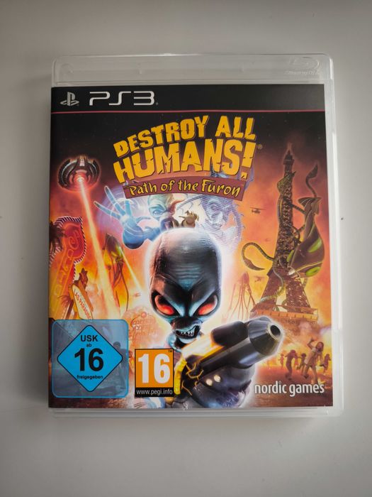 Destroy All Humans Path of the Furon PS3 Playstation 3 ПС3