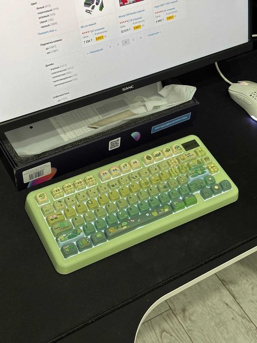 KiiBOOM Phantom81 Lite - Беспроводная механическая клавиатура с ргб