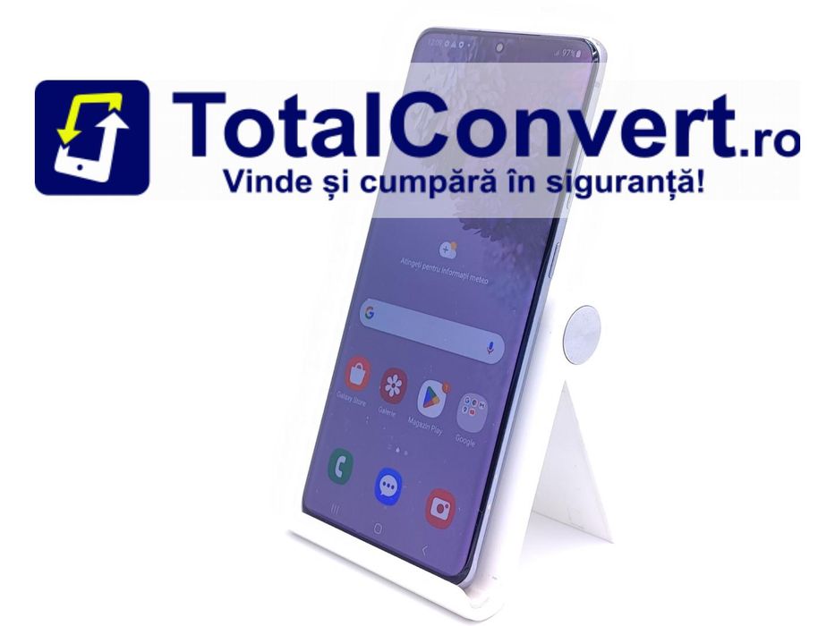 Samsung S20 Plus 5G 128GB Cosmic Grey 8GB, Garantie 24 luni | #D85529