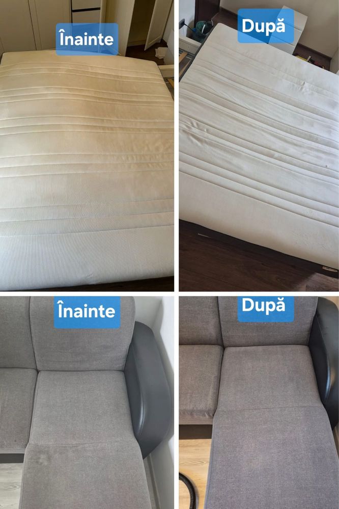 Curățare canapele, saltele, covoare,tapiteri auto , mochete