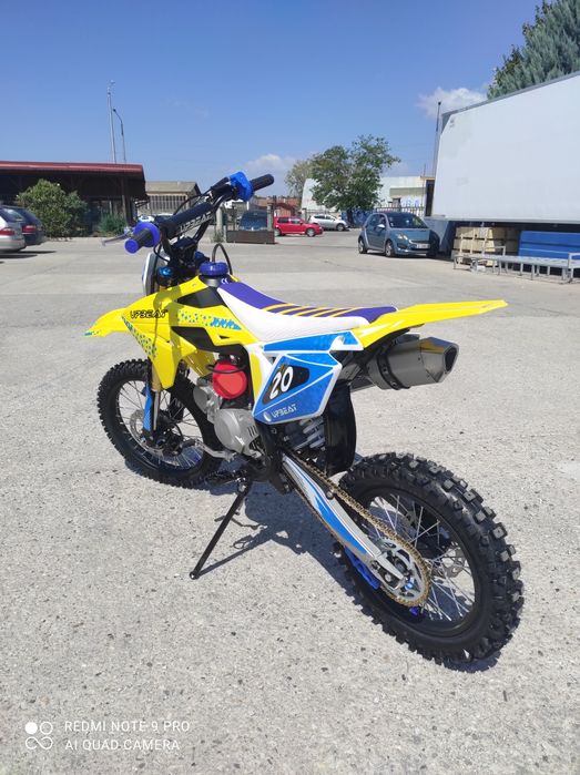 Четиритактов 125 Кубика Бензинов Кросов Мотор UpBeat 2024г