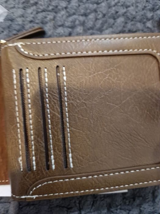 Portofel maro piele ecologica