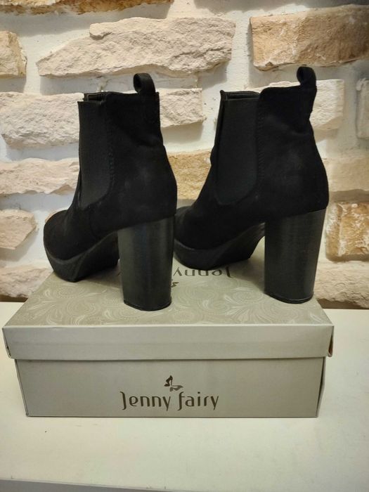 Botine dama Jenny Fairy platforma 38