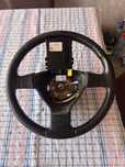 Volan Piele PASSAT B6, Golf 5 + calculator coloana midline