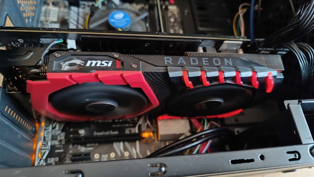 видеокарта MSI Radeon RX 580 GAMING X+ 8G 8GB GDDR5