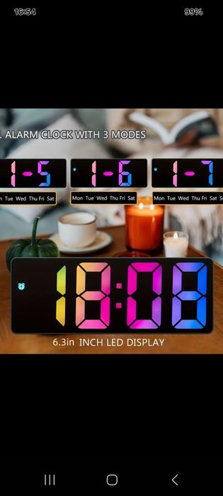 Ceas smart  digital color