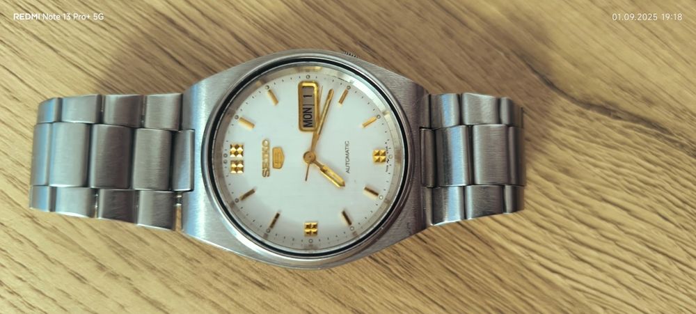Ceas Seiko 5 Automatic original – Japonia, fabricat în 1990,