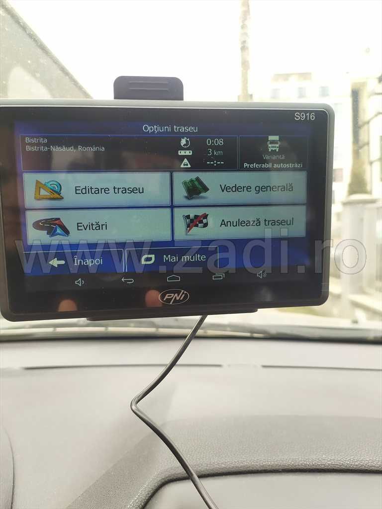 GPS cu camera si android- ecran 7" - waze, camere radar, soft camion