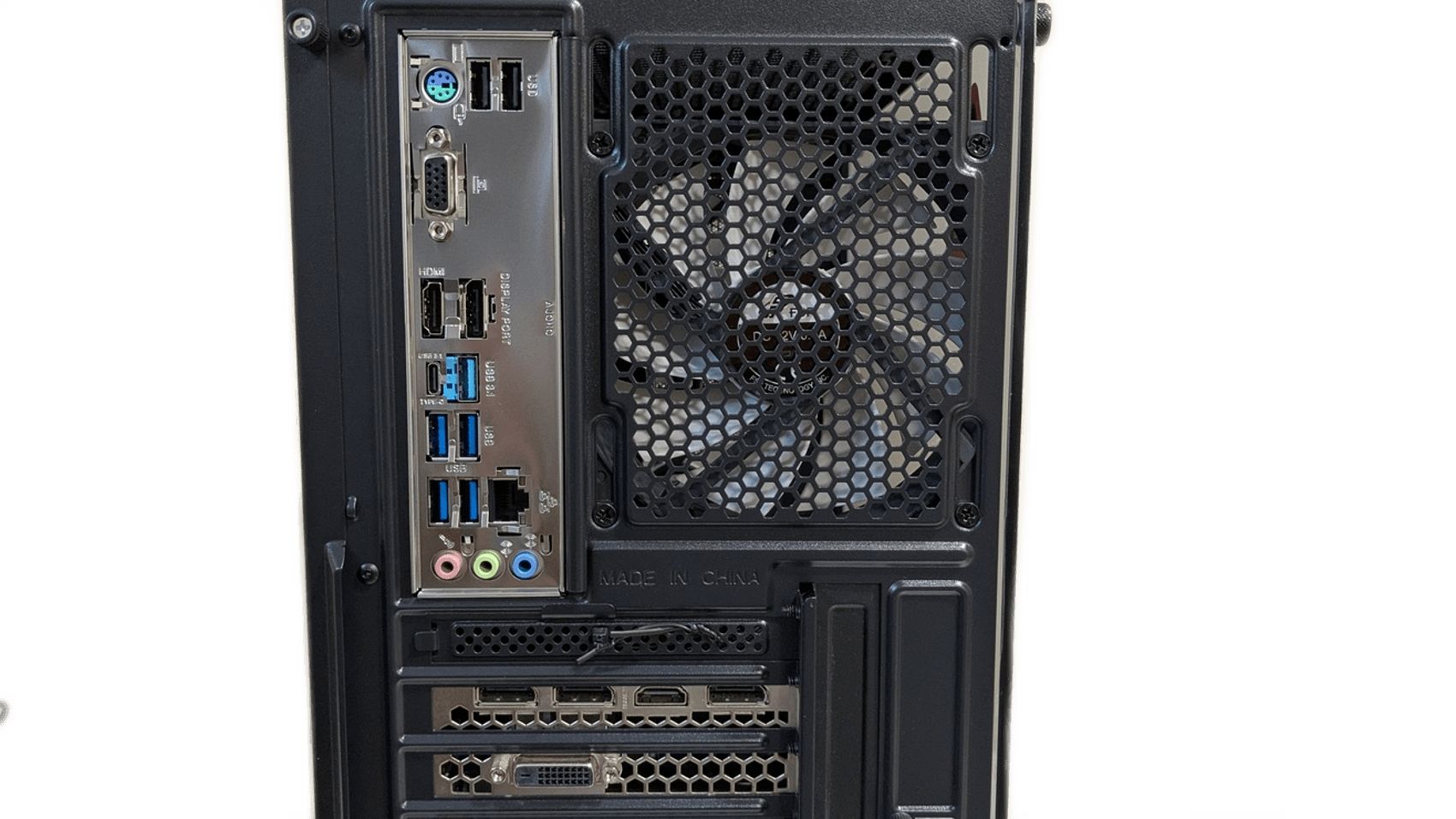 НОВ геймърски Ryzen 5 4500 16GB 512 SSD GTX 1080 8GB реновирана 2 год