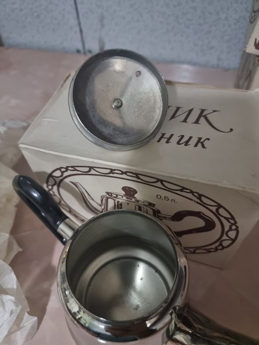Чайник калчугино латун никель покрыта