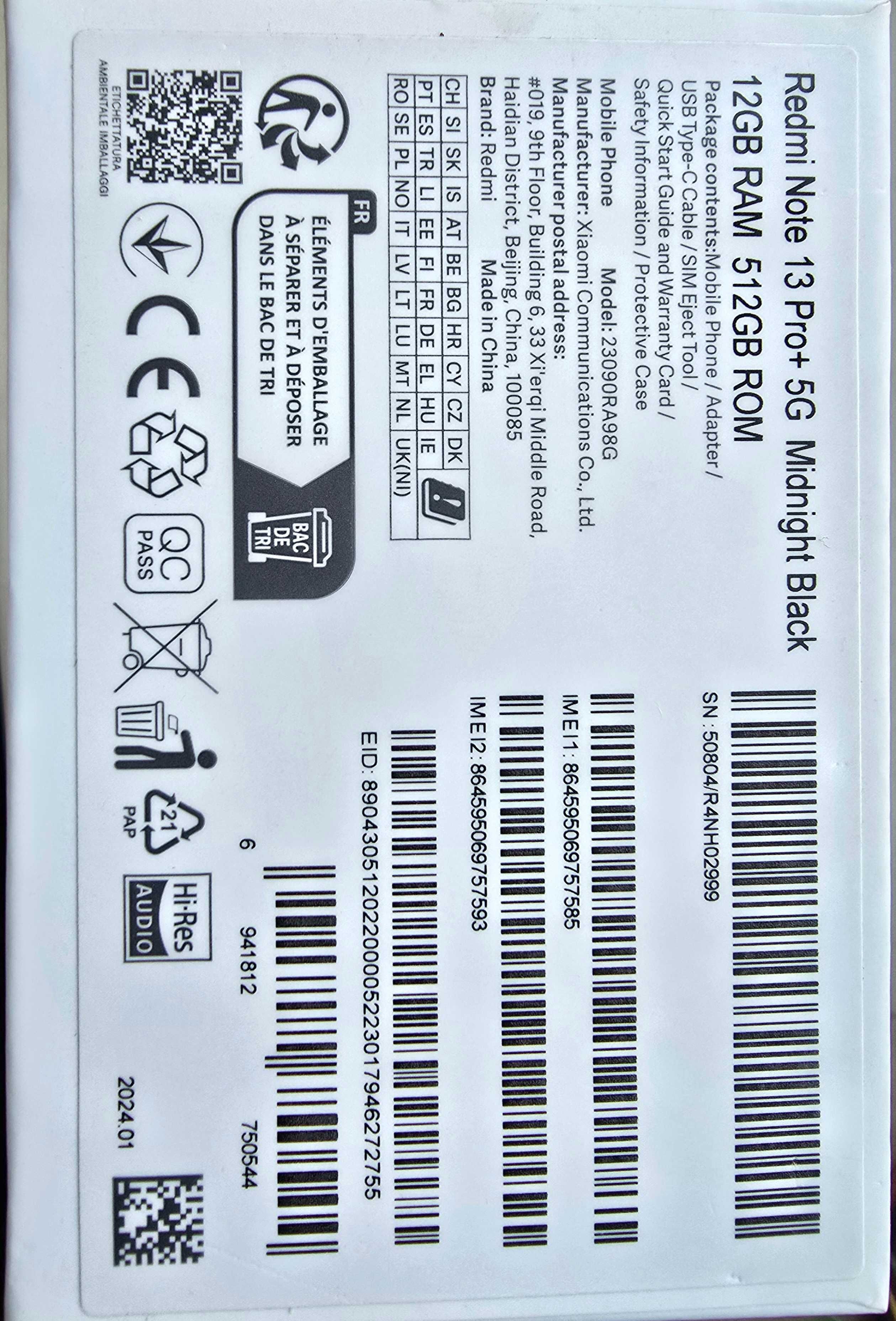 Readmi Note 13 Pro+ 5G