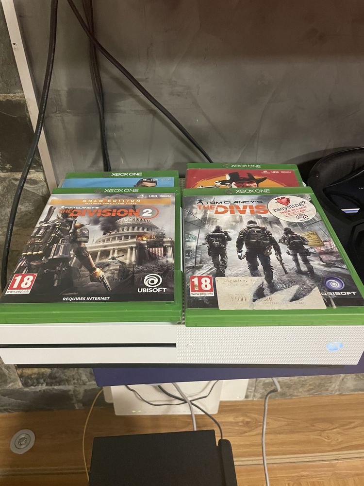 Xbox one s plus 4 jocuri