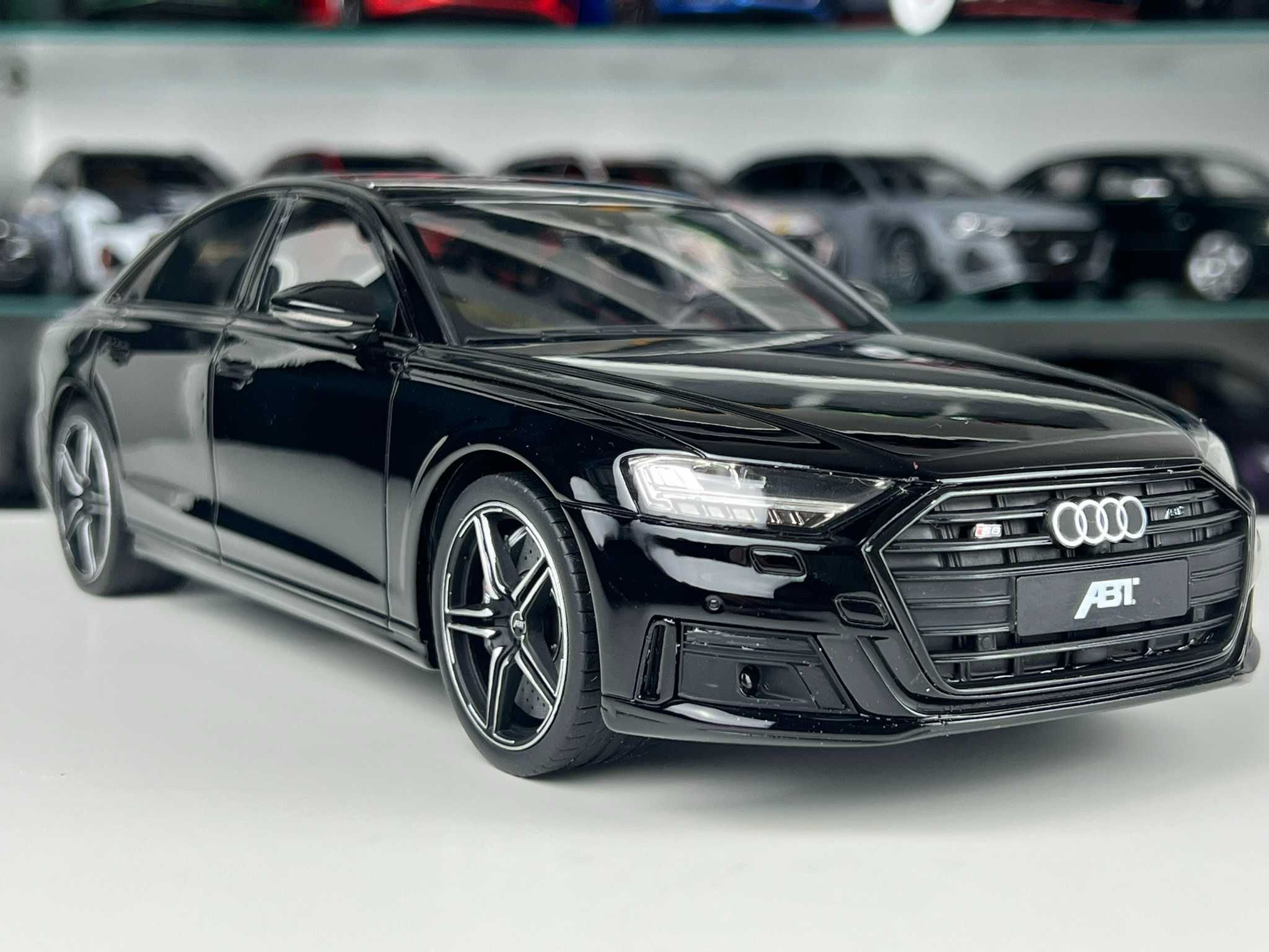 Audi S8 ABT 2020 negru, gt356 - 1:18 GT Spirit