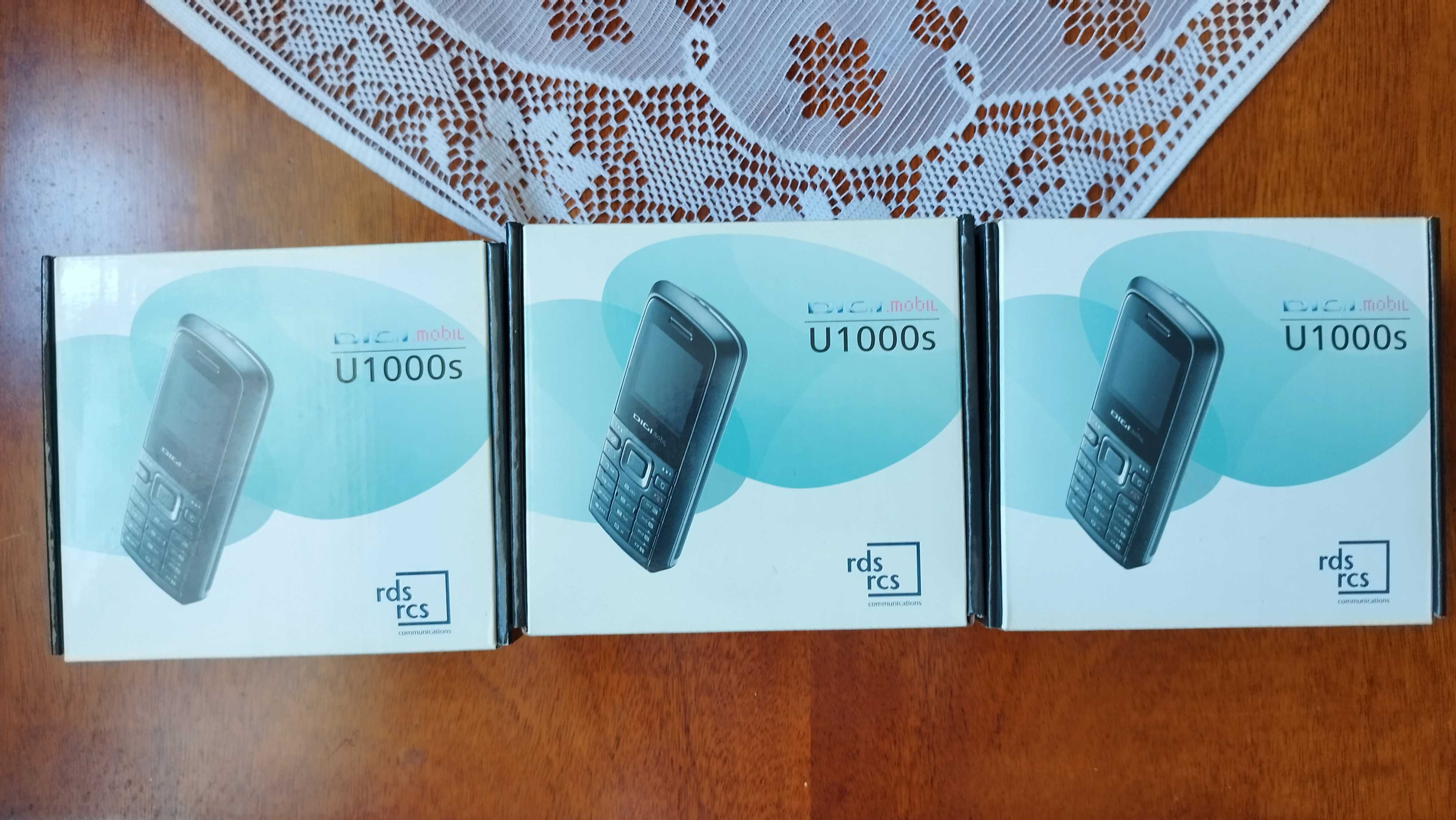 Patru telefoane pentru seniori Digimobil U1000s