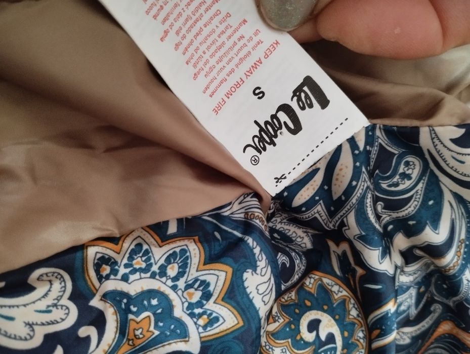 Lee Cooper, зимно яке с пух, размер S-M