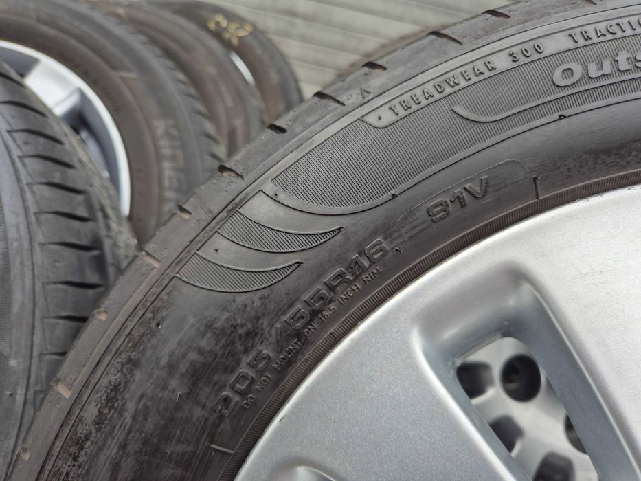 Roti Jante Anvelope 5x108 205/55/16 16'' Mercedes Citan Renault Kangoo