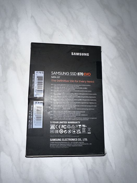 Samsung evo 870 2tb