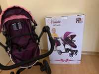 Детска количка за игра- Мони violette