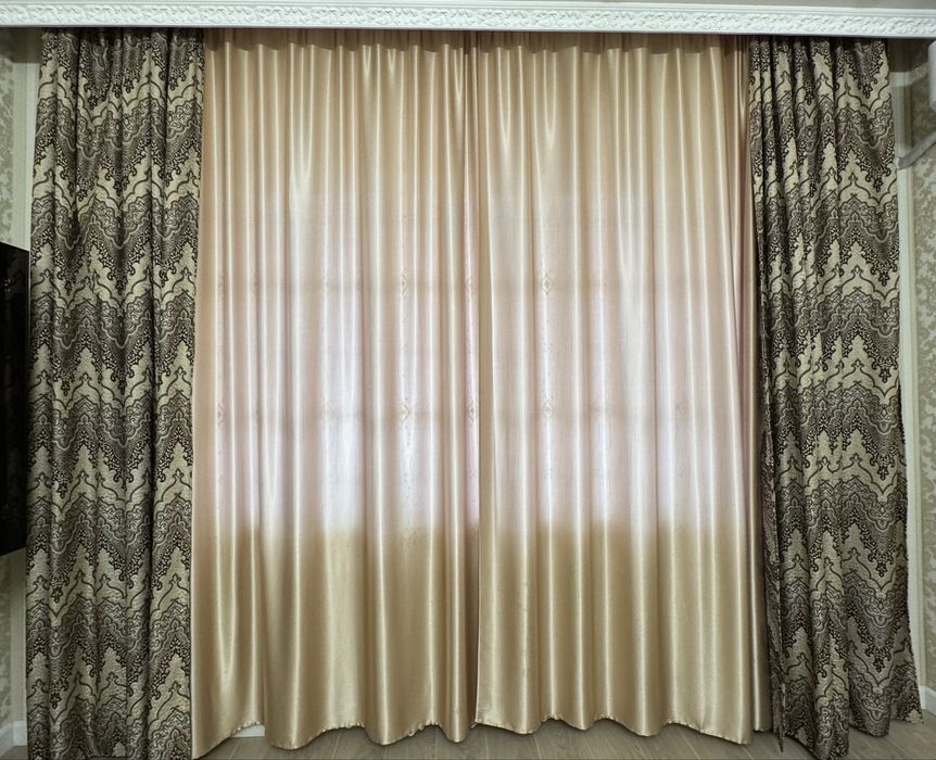 Продам шторы и тюль