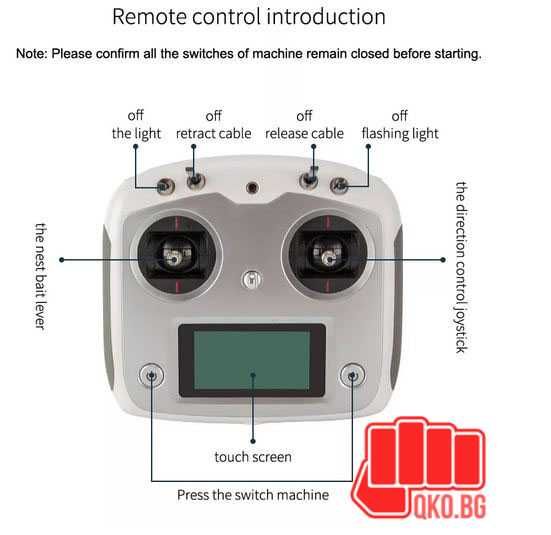 Лодка за захранка  GPS+автопилот+ сонар +30 000mah + 5000mah