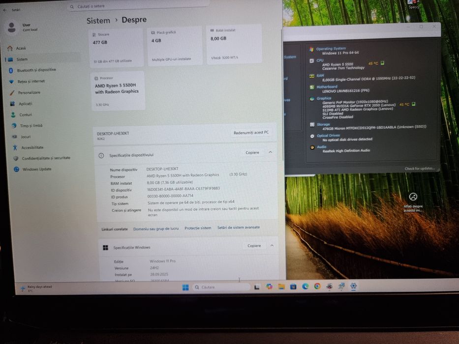 Amanet F28: Laptop Lenovo Ideapad Gaming 3