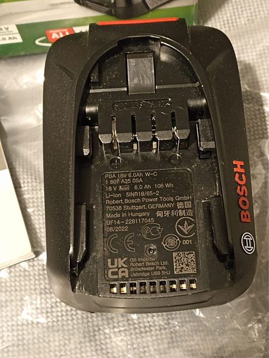 Acumulator Bosch tip Power For/4 All, 6Ah, Nou / Sigilat, original.