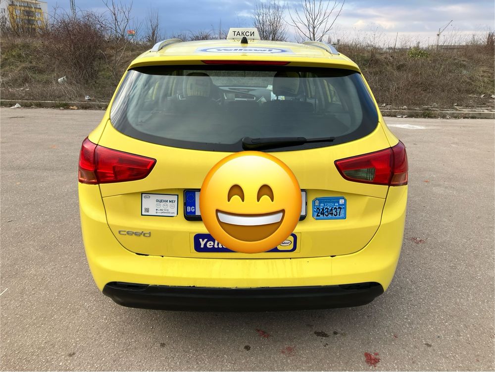 Продавам Киа Сийд такси, добро състояние