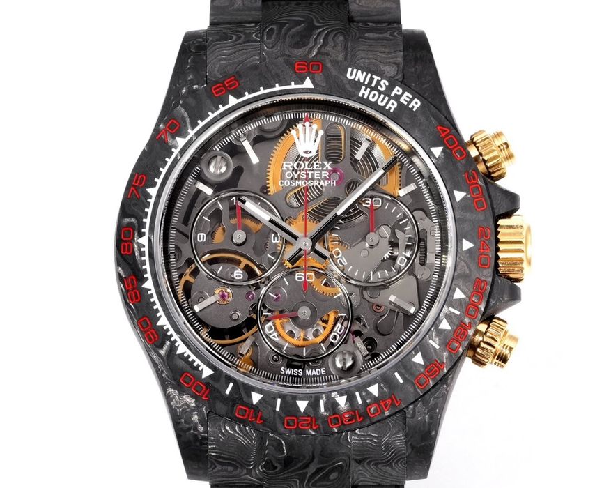 Rolex Cosmograph Daytona negru metal carbon