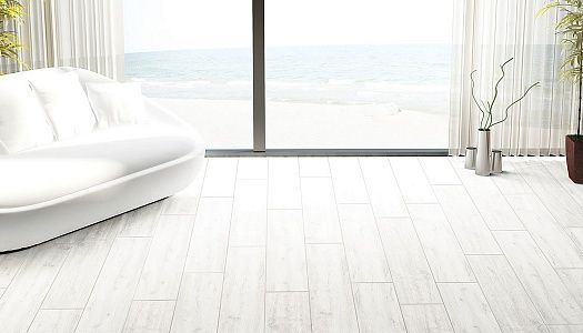 Белый ламинат Польша