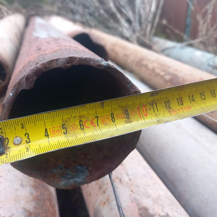 Vând țevi și tabla 1 cm pentru structură hală