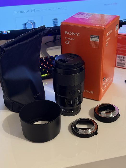 Sony FE 90mm f2.8 macro G гаранция