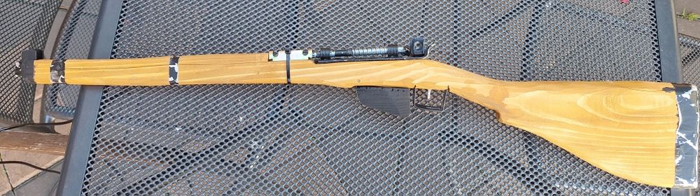 Lee Enfield de lemn Machetă