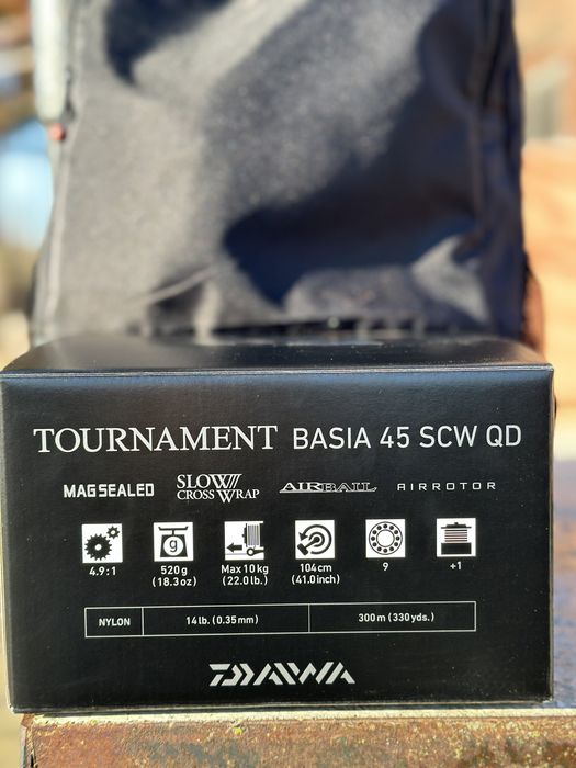 Daiwa basia 45 SCW QD Tournament