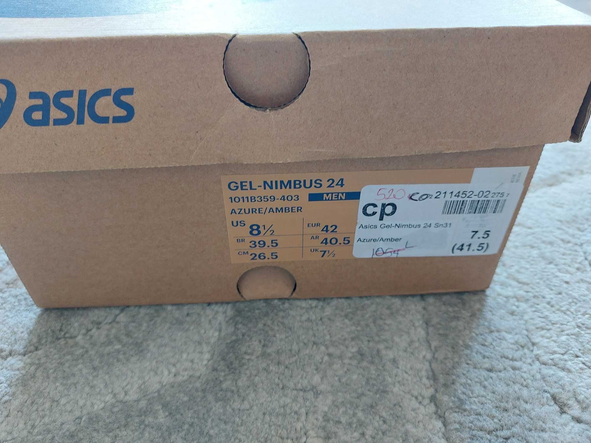 Нови маратонки Asics GEL-NIMBUS 24, ном. 42