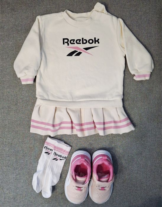 Комплект рокля и маратонки H&M и Reebok