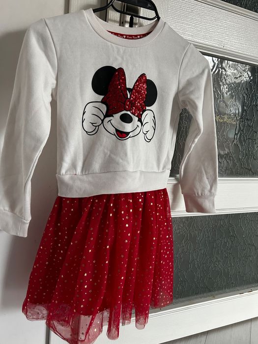 Детска ватирана рокличка Мини маус