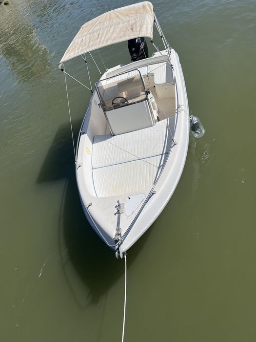 Vand barca salupa motor 115 hp injectie 4 timpi