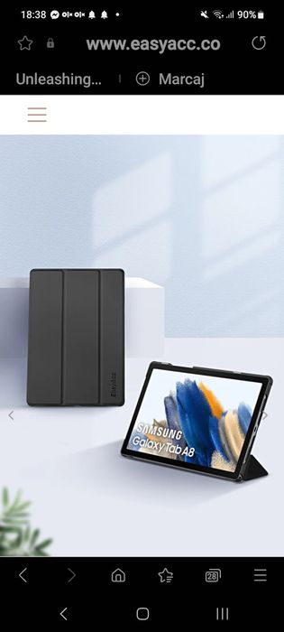 Copertă Samsung Galaxy Tab S8 Ultra, 14.6 Inch, (2022) with Pen Holder