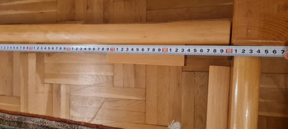 Масивно буково легло за матрак 114-190
