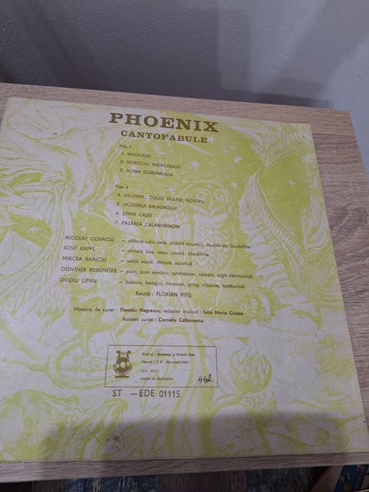Set 3 viniluri originale Phoenix